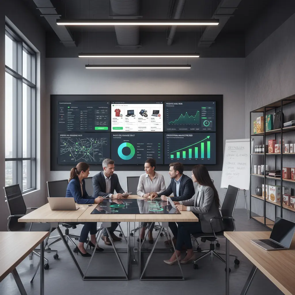 Retail, E-Commerce & FMCG graphic