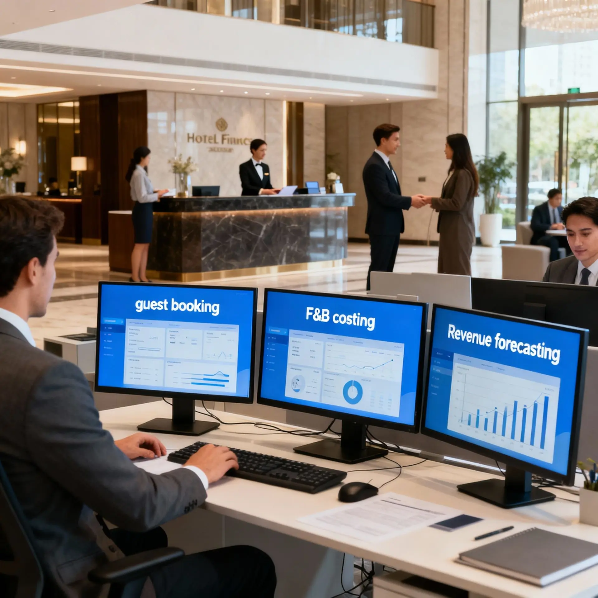 Hospitality & Leisure finance graphic