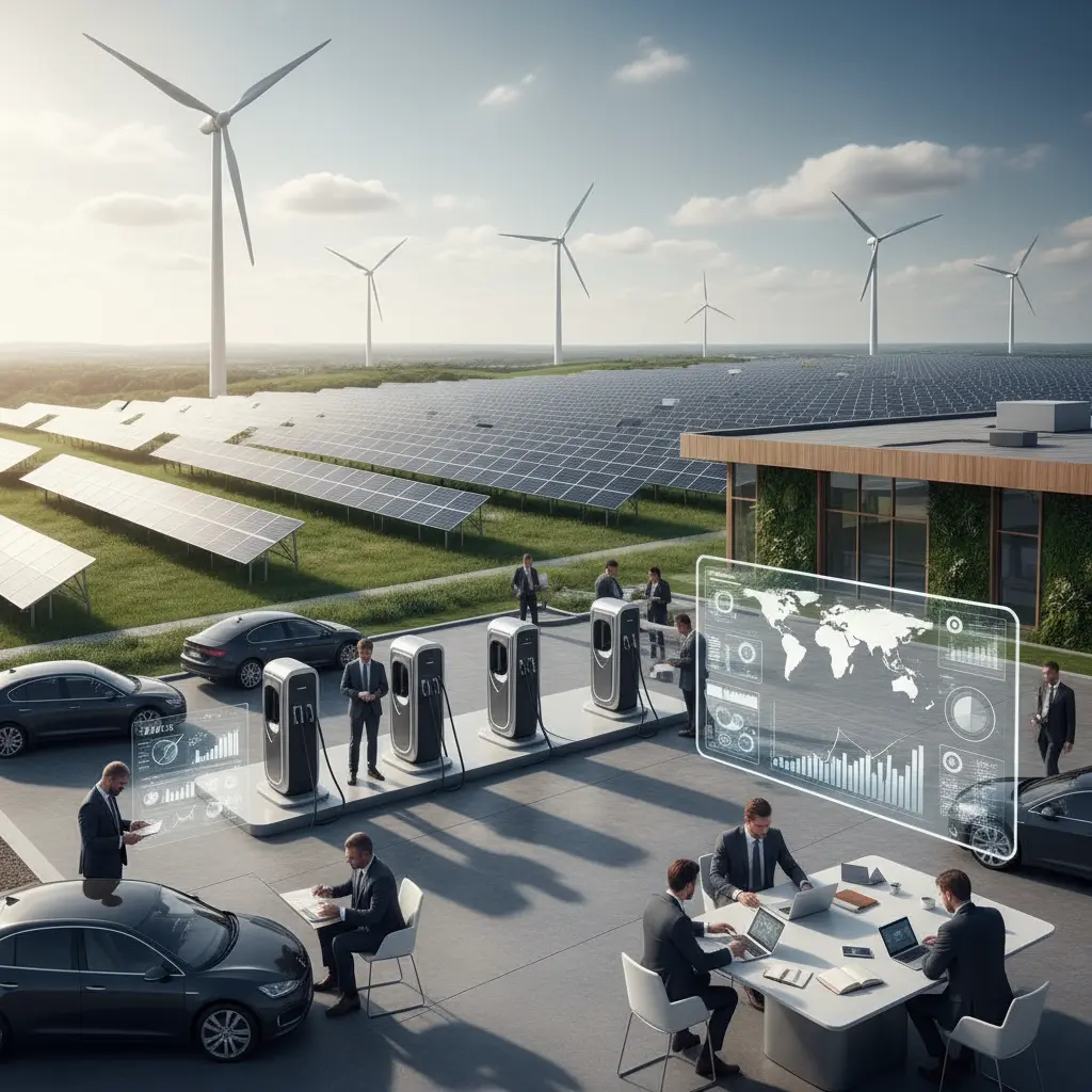 Renewable Energy finance graphic