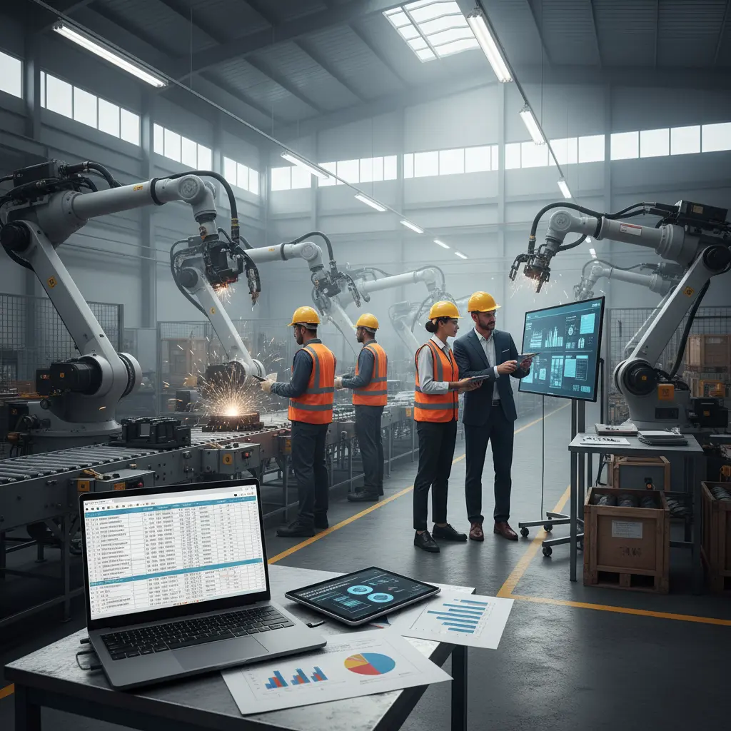 Manufacturing & Industrial finance graphic