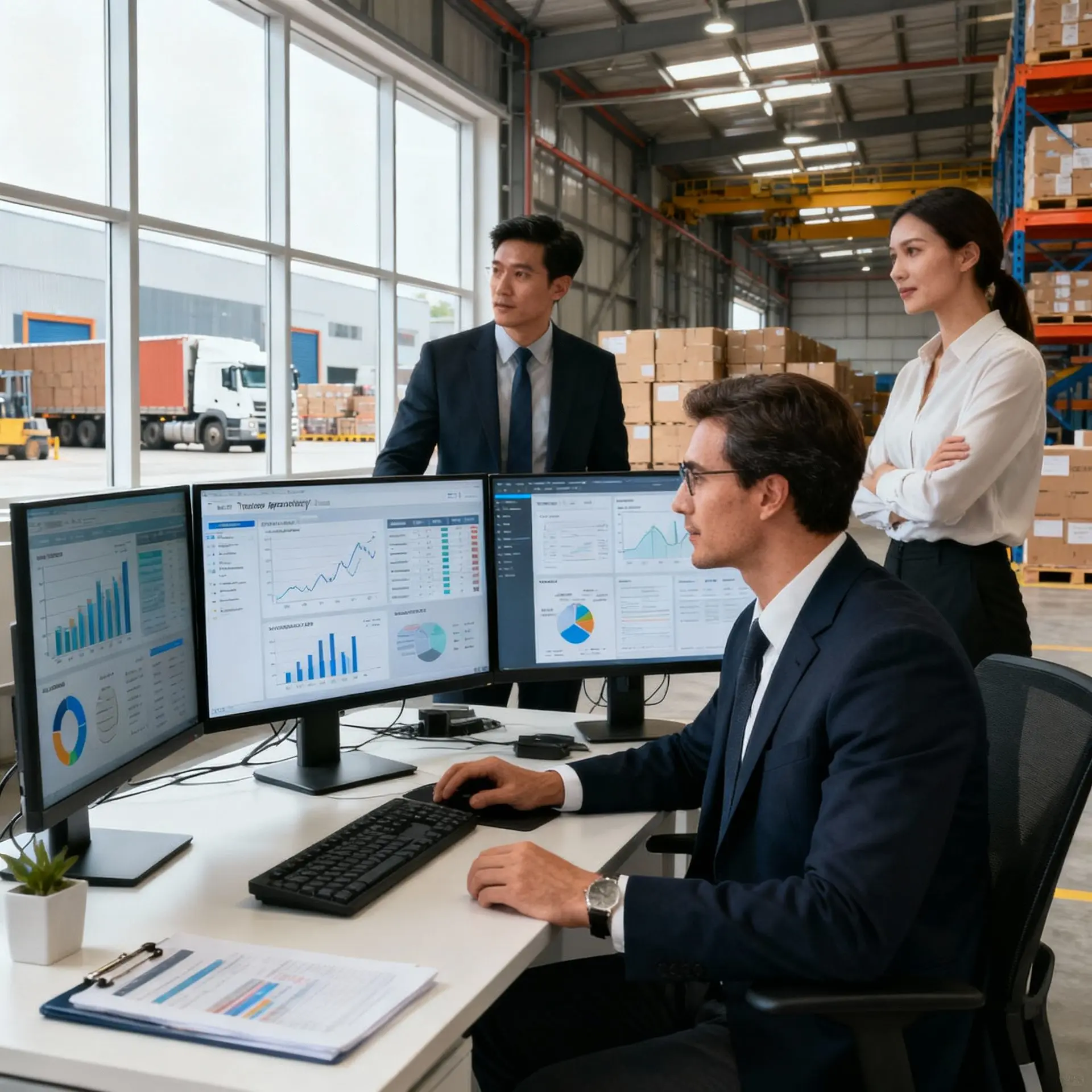 Logistics & Transportation finance graphic