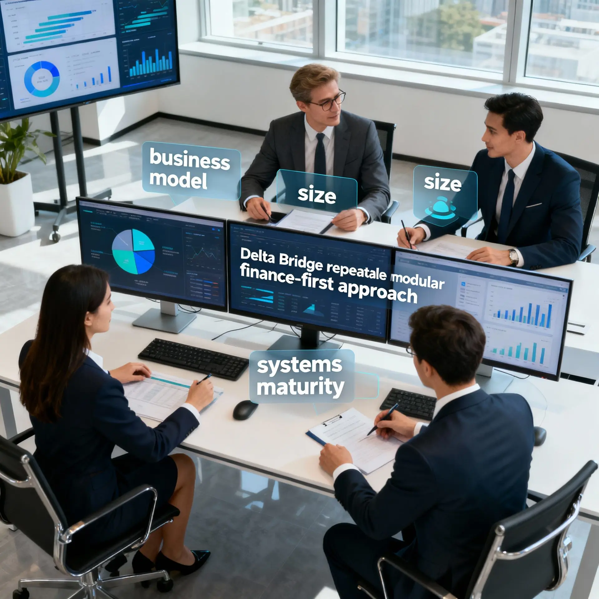 Cross-Sector Finance Capabilities graphic